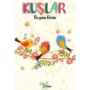 Kuşlar - Boyama Kitabı