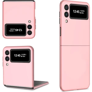 Zshskj Samsung Galaxy Z Flip3 5g Zırh Katlanabilir Telefon Kılıfı (Yurt Dışından)