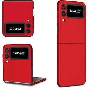 Zshskj Samsung Galaxy Z Flip3 5g Zırh Katlanabilir Telefon Kılıfı (Yurt Dışından)