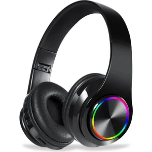 Top Geek B39 Rgb Aydınlık Kablosuz Setereo Oyun Kulaklıklığı - Siyah (Yurt Dışından)