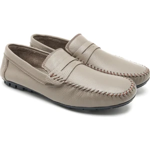 Gri Erkek Loafer Günlük Ayakkabı