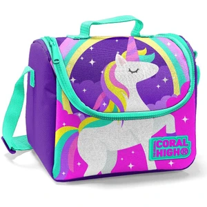 Coral High Kids Mor Unicorn Desenli Thermo Beslenme Çantası 22744