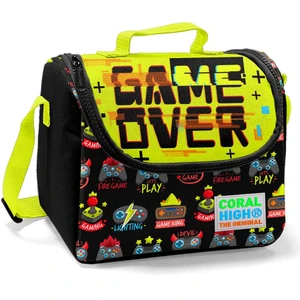 Coral High Kids Siyah Sarı Thermo Beslenme Çantası 22728