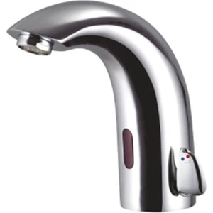 Çift Su Girişli Yandan Kumandalı Fotoselli Lavabo Armatürü Oval