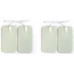 Dikdörtgen Tens Elektrodu Yapışkanlı 5X9CM 8 Li Paket Tens Pedi