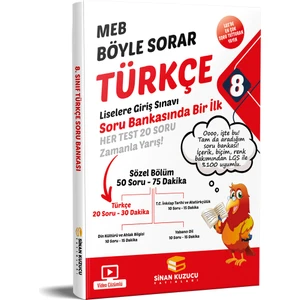 Sinan Kuzucu Yayınları 8. Sınıf Türkçe Soru Bankası