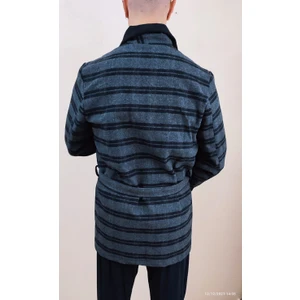 Erkek Ekose Yün Kaşe Robdöşambr