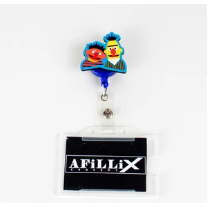 Afillix Concept Edi Ile Büdü Tasarım Ahşap Yoyo Yaka Kartı Aksesuarı Şeffaf Kart Koruyucu Hediyeli