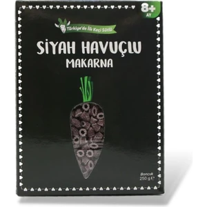 Aşçı Anne Keçi Sütlü Siyah Havuçlu Boncuk Makarna (8+Ay)