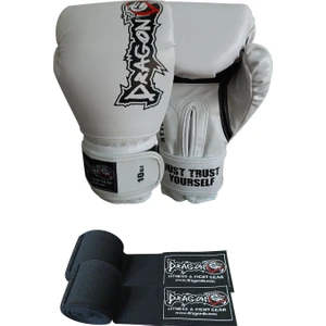 Attack Boks Eldiveni Kick Boks Muay Thai Boks Eldiveni ve Bandaj 2'li Set