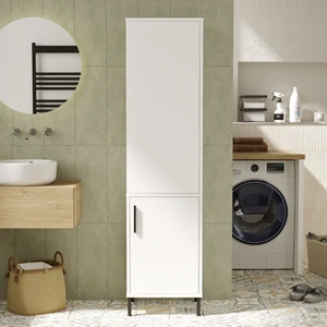 Robin Home Bianca Çok Amaçlı Dolap Banyo Dolabı Beyaz