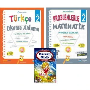 Üçgen Yayıncılık 2. Sınıf Türkçe Okuma Anlama + Problemlerle Matematik