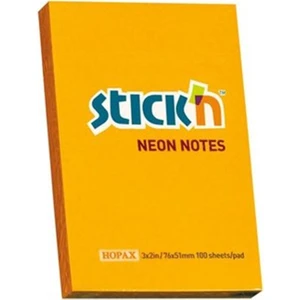 Stıckn 76X51 Neon Turuncu 100YP