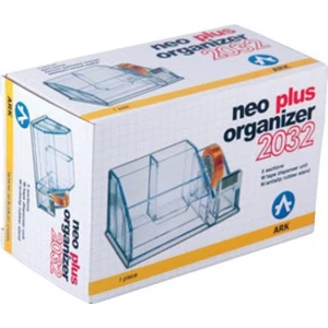 2032 Neo Plus Masaüstü Kalemlik Plastik Şeffaf