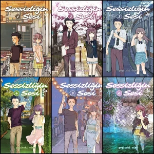Sessizliğin Sesi 1-2-3-4-5-6. Ciltler Manga Seti - Yoshitoki Ōima