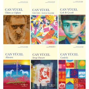 Ölüm ve Oğlum - Güle Güle Seslerin Sessizliği - Çok Bi Çocuk - Alavara - Sevgi Duvarı - Canfeda - Can Yücel - 6 Kitap Şiir Seti