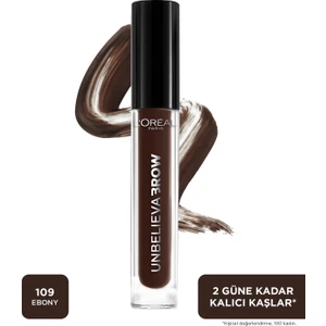 L'Oréal Paris Unbelieva Brow Uzun Süre Kalıcı Kaş Jeli  - 109 Ebony
