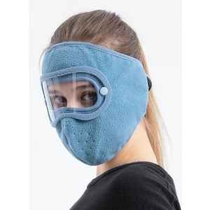 Zszh 2'li Hd Gözlük Anti-Sis Maskesi - Mavi (Yurt Dışından)