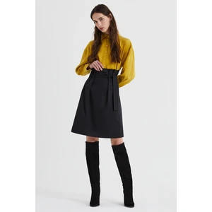 Stella Pulvis Yüsek Bel Pileli Etek