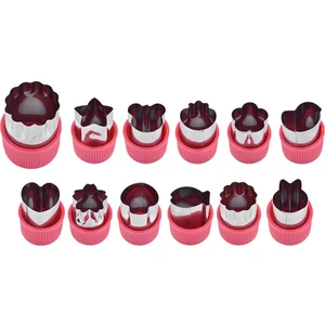 SunniMix Çerez Kesiciler Sebze Kesici Şekiller Set Çocuklar Çocuklar Için Set Mor Pişirme (Yurt Dışından)
