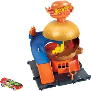 Hot Wheels Şehir Hayatı Hamburger Restoranı HDR24 HDR26 Lisanslı Ürün