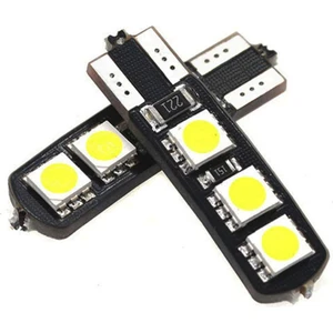 T10 Canbus Smd 5050 6 Ledli Evrensel Beyaz LED Takım