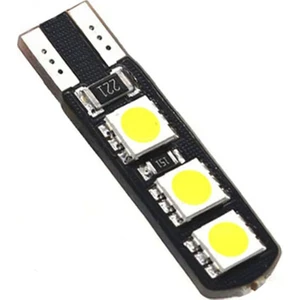 T10 Canbus Smd 5050 6 Ledli Evrensel Beyaz LED Tekli