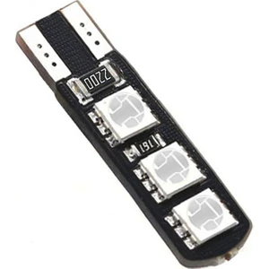 T10 Canbus Smd 5050 6 Ledli Evrensel Sarı LED Tekli