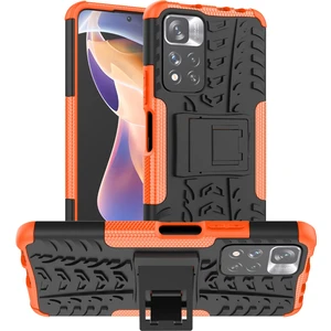 Lastik Dokusu Tpu + Pc Kılıf Xiaomi Redmi Not 11 Pro Kırmızı (Yurt Dışından)