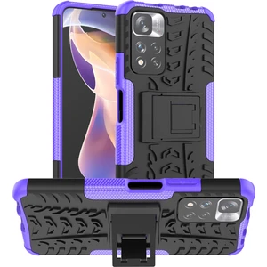 Lastik Dokusu Tpu + Pc Kılıf Xiaomi Redmi Not 11 Pro Kırmızı (Yurt Dışından)