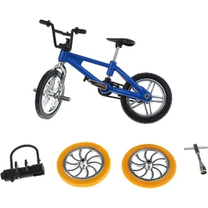 Mini Mavi Parmak Dağ Bisikleti Bmx Fixie Bisiklet Çocuk Parti Rakip Oyunlar (Yurt Dışından)