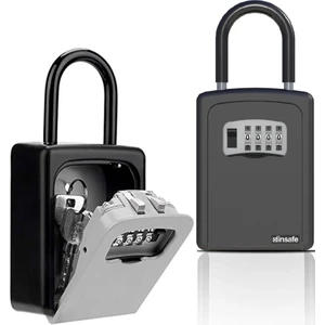 Insafe ISC802KEY Şifreli Anahtar Kutusu - Anahtar Dolabı - Siyah