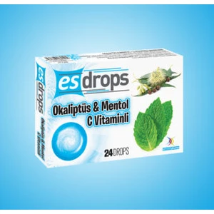 Okaliptüs, Mentol, C Vitamini Pastil