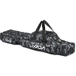 120CM Lixada 3 Katmanlar Olta Kamışı Çantası Taşınabilir (Yurt Dışından)