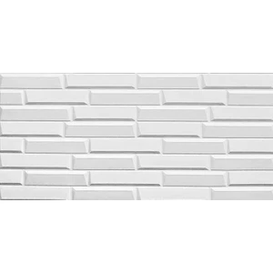 Renkli Duvarlar Kendinden Yapışkanlı Beyaz Opak Duvar Paneli 70*38 cm
