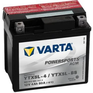 YTX5L-BS 12V 4AH 100CCA Motosiklet Aküsü