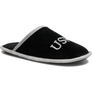 U.S. Polo Assn. Frank 1pr Siyah Erkek Terlik