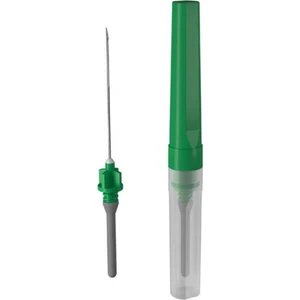 Vakumlu Kan Alma Iğnesi Yeşil 100 Adet & Holder Tek Kullanımlık Iğne Tutucu 100 Adet