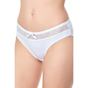 Elit Tutku Kadın Beli Dantelli Bikini Slip 12LI Ekonomik Paket ELT2704