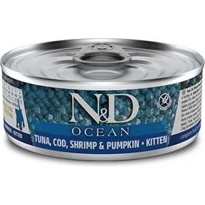 Nd Ocean Pumpkın Morina,karides Kitten Konserve 80 Gr. x 12 Adet
