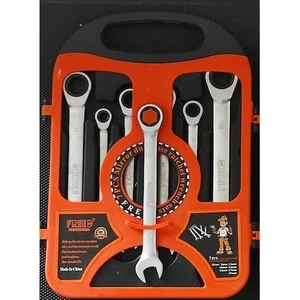 7 Parça Cırcır Anahtar Seti Cırcır Set 8 19 mm
