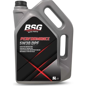 Bsg Performance Partiküllü Motor Yağı 5W30 - 5 Litre ( Üretim YILI:2022 )