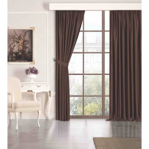 Quartz Blackout Series Kahverengi Karartma Güneşlik Perde