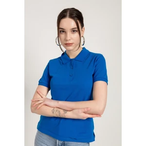 Jahr Marc Mavi Kısa Kollu Polo Yaka T-Shirt