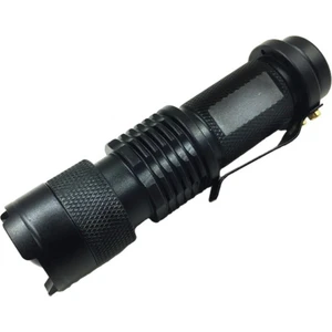 Wuben LED Uv El Feneri Mor Ultra Violet Aa Pilli 100-200 M
