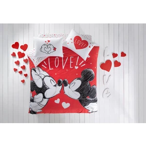 Disney Minnie Mickey Lovely Pamuk Lisanslı Nevresim Takımı