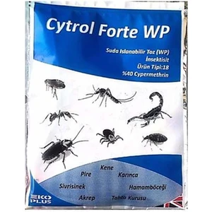 (20 Gram) Cytrol Forte (Akrep, Örümcek, Pire ve Tüm Haşereler Için Tavsiye Edilir