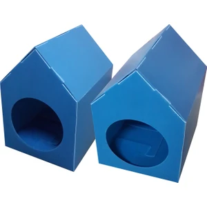 Dirilim Plastik Kedi Evi 2li Set