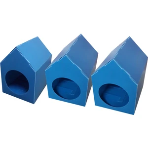 Dirilim Plastik Kedi Evi 3lü Set