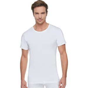 Erkek Penye Bisiklet Yaka Atlet 6lı Ekonomik Paket 0103